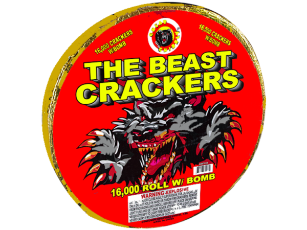 BEAST CRACKERS 16000 ROLL