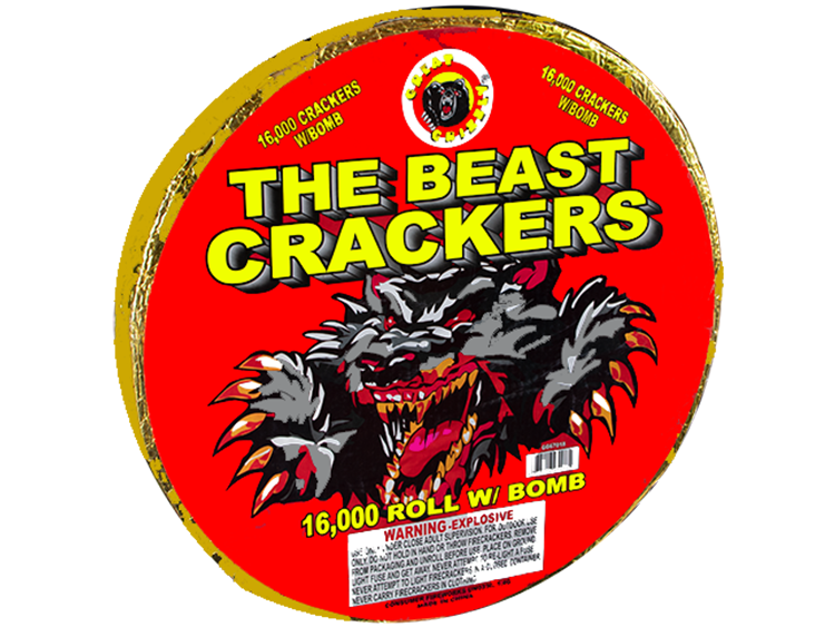 BEAST CRACKERS 16000 ROLL