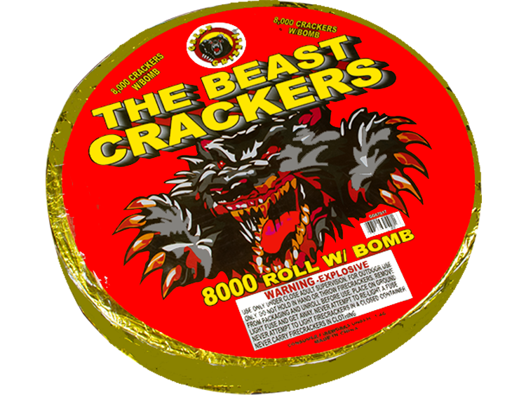 BEAST CRACKERS 8000 ROLL