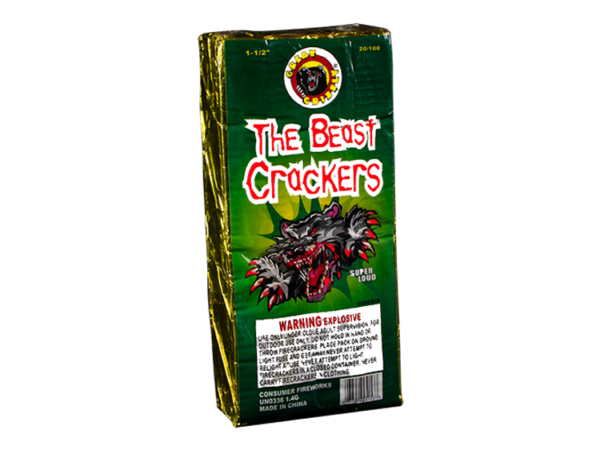 BEAST CRACKERS NEW 100 PK