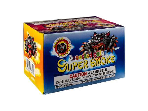 SUPER SMOKE (YELLOW RED BLUE)