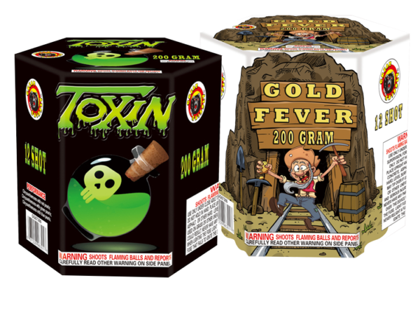 TOXIN / GOLD FEVER 12 SHOT