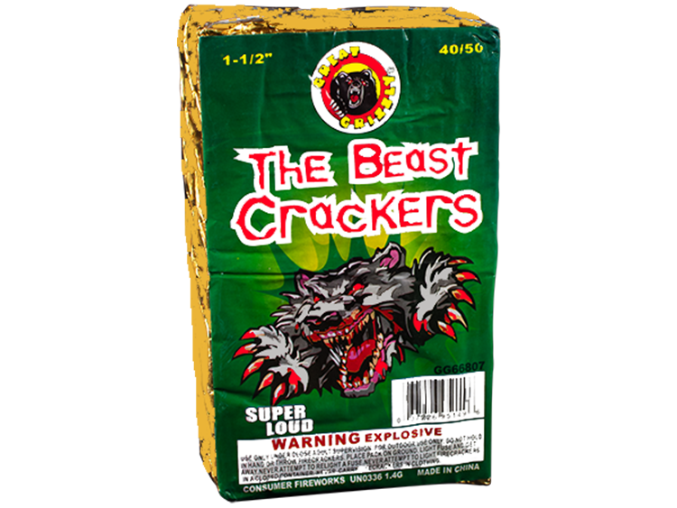 BEAST CRACKERS NEW 50PK