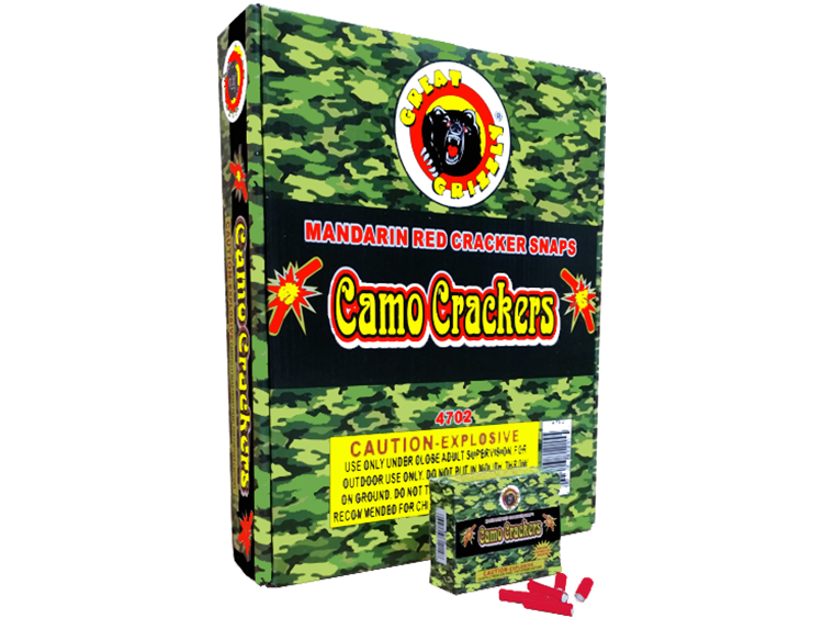 MANDRIAN CAMO CRACKERS