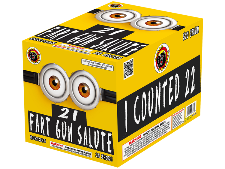 FART GUN SALUTE 22 SHOT