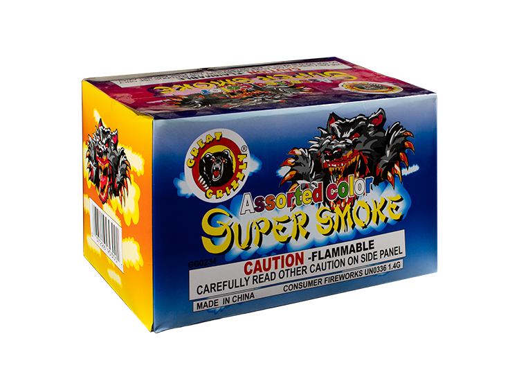 SUPER SMOKE (YELLOW RED BLUE)