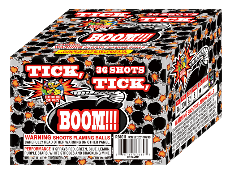 TICK TICK BOOM 36 SHOT